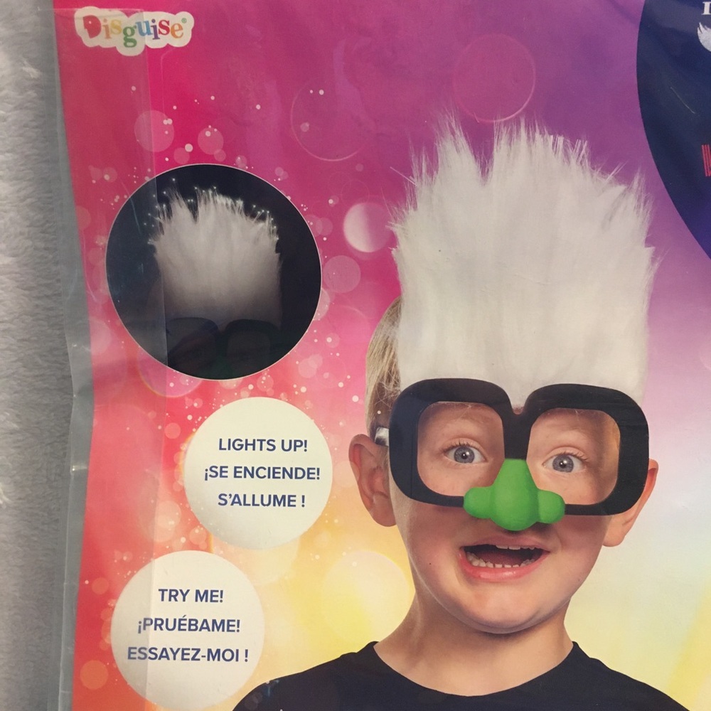 NWT Tiny Diamond light up‎ wig costume - Picture 3 of 5